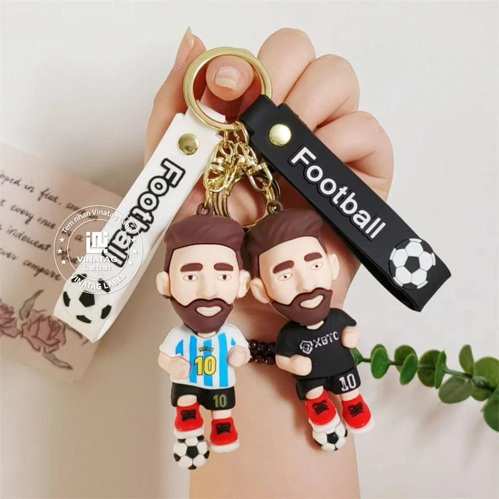 Móc khóa kim loại khắc logo