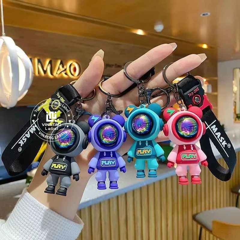 Móc khóa inox khắc laser